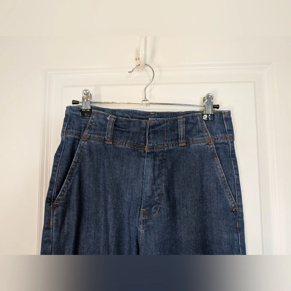 Pilcro Women’s Contemporary Trouser Jeans Blue Denim Size 25